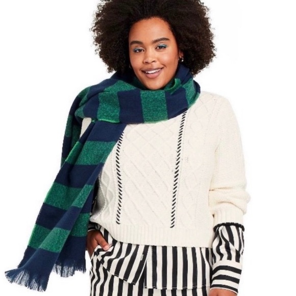 La Ligne X Target Cable-knit Whipstitch Crewneck sweater - Picture 11 of 11